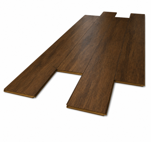 Pourville Authentique – Parquet bambou carbonisé café